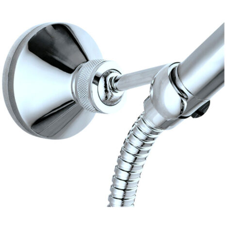 Supporto Per Soffione Doccia, Supporto Per Soffione Doccia In Acciaio Inox 304 Nero Supporto Universale Per Doccetta Supporto Per Doccia Regolabile A 360 Con Viti Di Installazione 90921405
