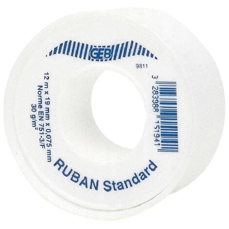 Teflon standard: 19mm x 12M x 0.075mm