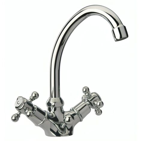 Miscelatore monoforo per lavabo cromo, bocca girevole TIFFANY PF  Robinetterie