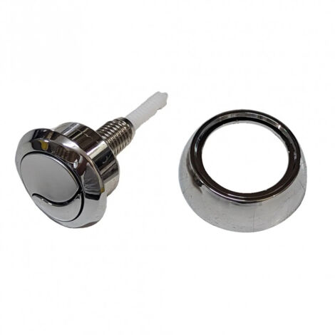 Pulsante cromato per meccanismo WC SIAMP Optima S
