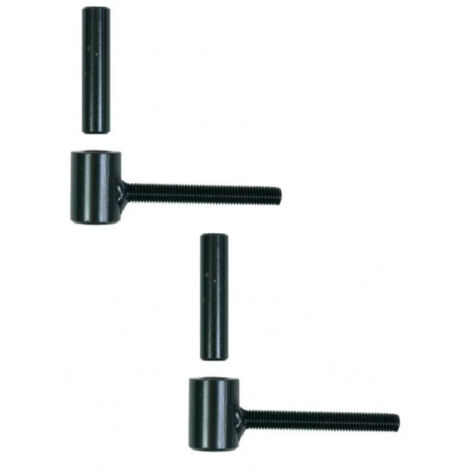 Cerniera standard per tapparelle, diametro 12mm, nero