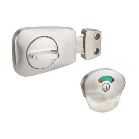 Abus DRD30 N B 59665 - Chiavistello porta nichelato opaco, 30 mm