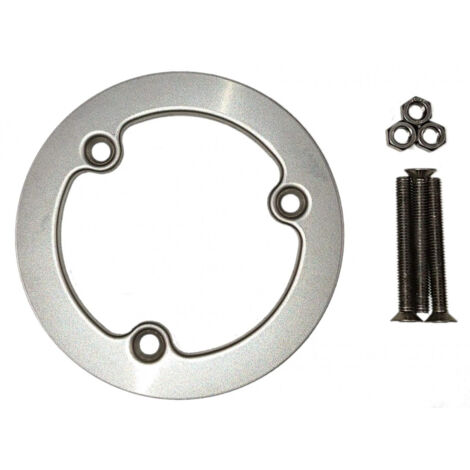 Anello in acciaio inox con 3 viti per filtro doccia VALENTIN Minime