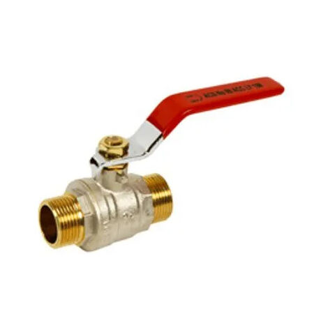 Valvola A Sfera In Ottone 1 Pollice - Con Maniglia A Farfalla, Per Impianti Idraulici - Foto 2