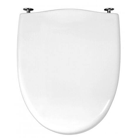Sedile della toilette SELLES Antibes, bianco (1/4)