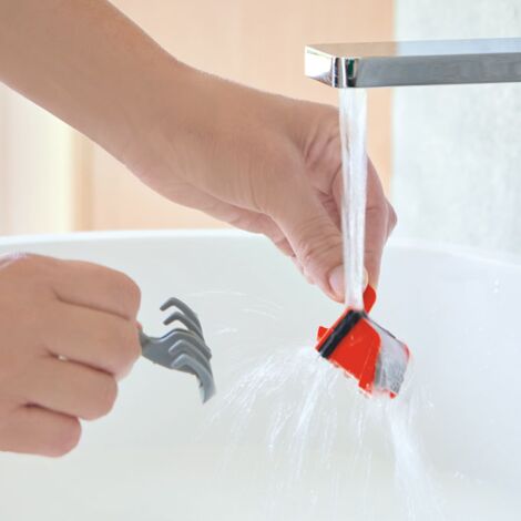 Filtro scarico doccia guarnizione silicone facile da installare per capelli  e de