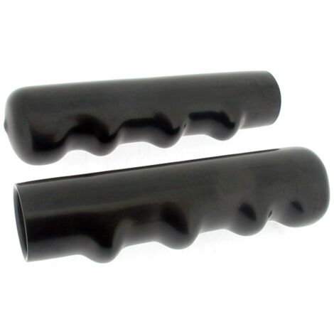 Lot de 2 poignées en plastique 22 mm – Poignées universelles noires pour projets de bricolage – Compatible avec divers types de portes (1/3)