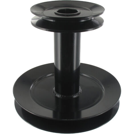 Poulie double adaptable MTD pour paliers de lame. Remplace origine 756-04067A.
