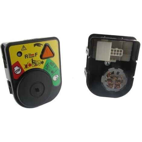 Contacteur à clé adaptable CUB CADET – Compatible MTD 725-04227 – Remplace 725-06102A, 925-04227B, 925-06119 – Livré sans clé (1/2)