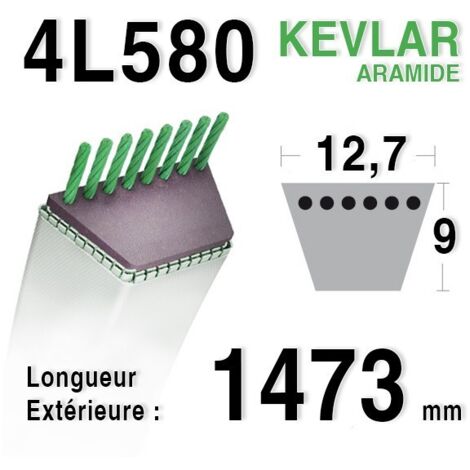 Courroie HUSQVARNA 544400201 - 54-44002-01 (1/3)
