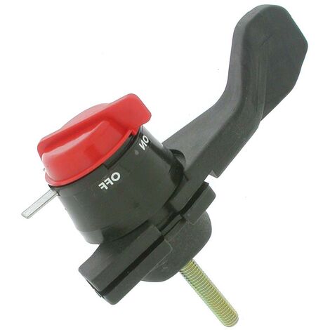 Manette d'accélération adaptable avec bouton STOP - M 6 x 33mm