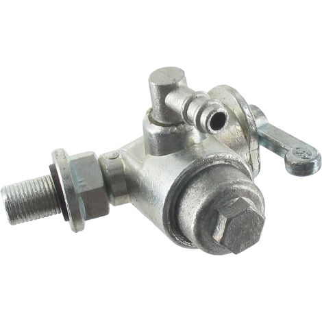 Robinet à essence adaptable ROBIN pour modèle EY15. M10x1,0mm, filetage à droite. Remplace origine 064 20042 00.