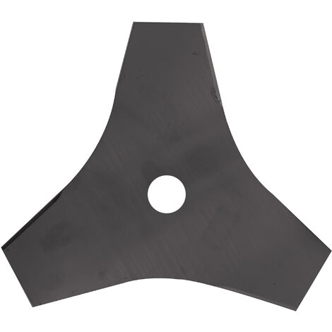 Lame 3 dents évidées adaptable pour débroussailleuse - Coupe de 255mm, alésage: 25,4mm, épaisseur: 1,6mm (1/2)