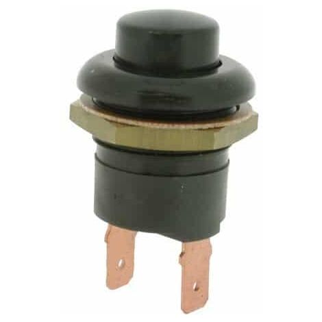 Bouton d'arrêt d'urgence composable 29mm – Adaptable pour espaces confinés – Couleur noir et vert – Pour matériaux variés