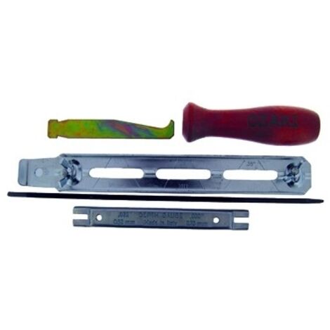 Kit d'affûtage OZAKI pour chaîne .404" - 3/8" diamètre de la lime 5,5 mm (1/2)