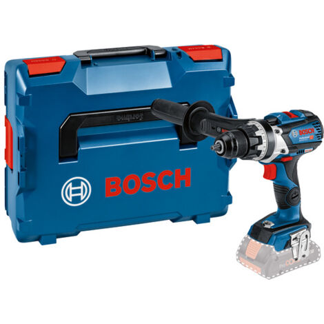 Bosch Professional 18V System GSR 18V-110 C - Atornillador a batería (Brushless, 110 Nm, Ø máx. tornillo 12 mm, conectable, sin batería, en L-BOXX)