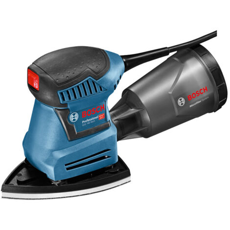 Bosch Professional GSS 160 MULTI - Lijadora orbital (180W, 3 platos 140, 160 y Delta, en L-BOXX)
