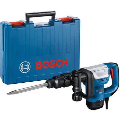 Bosch Professional GSH 5 - Martillo demoledor (7,5 J, SDS max, Vario Lock, en maletín)