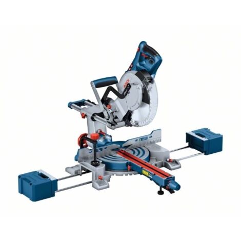 Bosch Professional GCM 305-254 D ingletadora telescópica (corta hasta 90 x 305 mm, incl. 1 disco de sierra, 2 soportes de pieza, saco para polvo, mordaza)