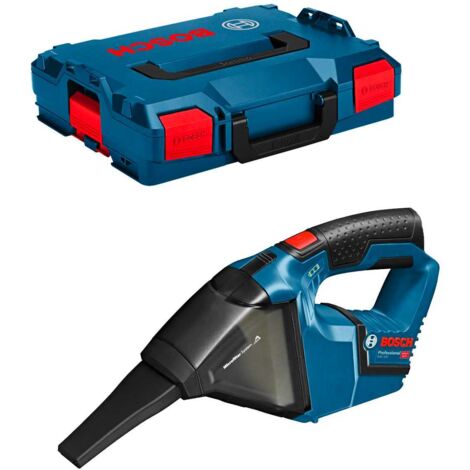 Bosch Professional 12V System GAS 12V - Aspirador a batería (depósito 0,35 l, 45 mbar, sin batería, en L-BOXX)