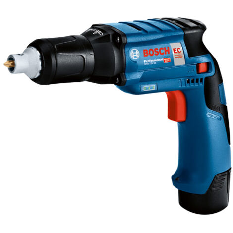 Bosch Professional 12V System GTB 12V-11 - Atornillador a batería para placa de yeso (Brushless, 0-3000 rpm, 2 baterías x 2.0 Ah, en L-BOXX)