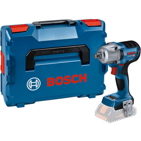 Bosch Professional 18V System GDS 18V-450 HC - Atornillador de impacto a batería (Brushless, 450 Nm, 800 Nm par de arranque, módulo Connectivity, sin batería, en L-BOXX)