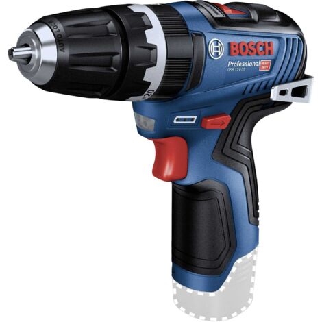 Bosch Professional 12V System taladro con percusión a batería GSB 12V-35 (par de apriete duro/blando 20/35 Nm, sin batería/cargador)
