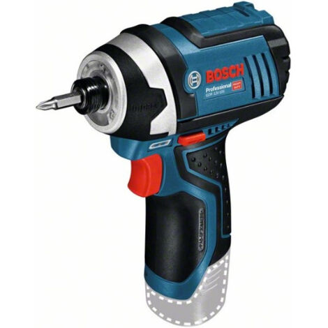 Atornillador de impacto BOSCH gdr 12v-105 a baterÍa caja de carton