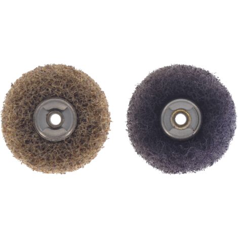 LOTE de 2 discos abrasivos 25 mm EZ SpeedClic Grain 180/280 DREMEL - 2615 S511 JA