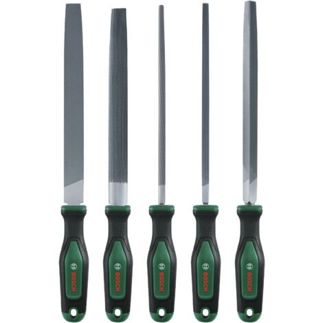 BOSCH 1600A02ZB0 Juego de 5 limas de 200 mm