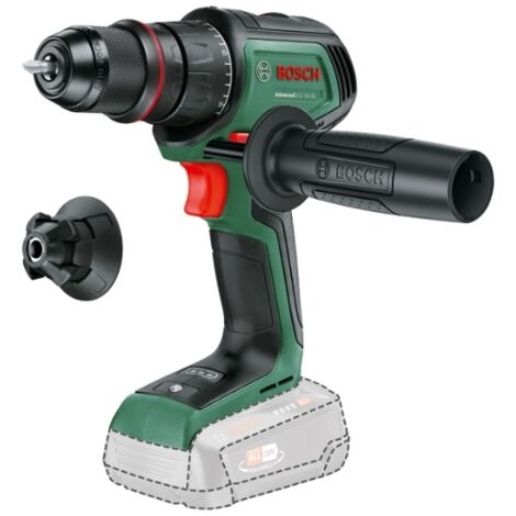 Bosch Home and Garden Taladro/atornillador con batería AdvancedDrill 18V-80 QuickSnap (taladrar y atornillar sistema 18V Brushless 78 Nm portabrocas 13 mm caperuza magnética sin batería)