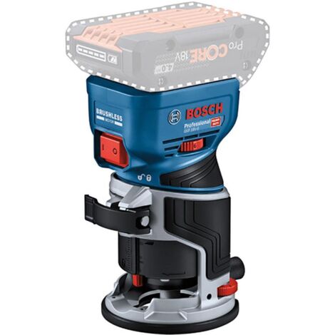 Powertools Akku-Kantenfrse GKF 18V-8 Professional solo, 18Volt (blau/schwarz, ohne Akku und Ladegert) (1/3)