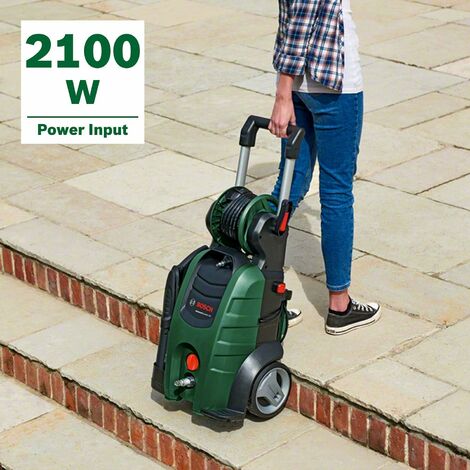 Bosch hidrolimpiadora de alta presión AdvancedAquatak 140 (2100 W, presión máx.: 140 bar, caudal máx: 450 l/h, 7 accesorios)