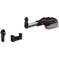 Bosch Professional Sistema de extracción de polvo GDE 28 D (2 accesorios de polvo intercambiables, extensión, mecanismo de limpieza del filtro)