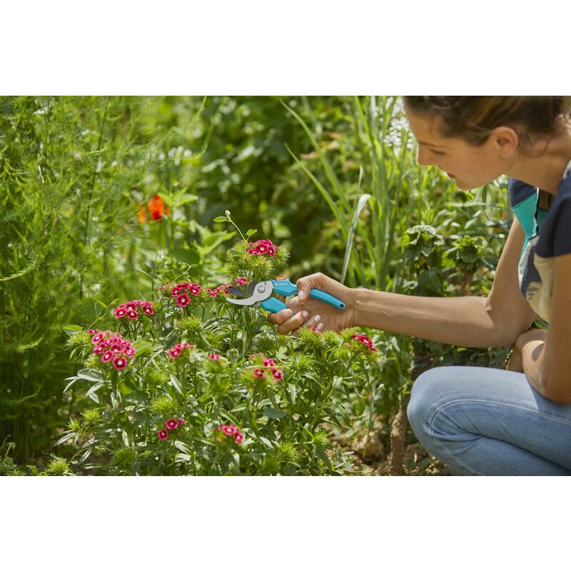Tijeras para podar rosales con trinquete Gardena SmartCut Comfort -  Jardinería - Tijeras para podar rosales con trinquete