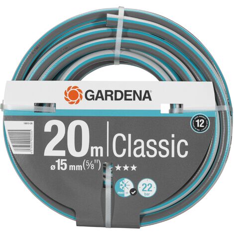 GARDENA Manguera de riego jardín 20 m Classic de 15 mm (5/8") (18013-26)