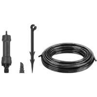 GARDENA Kit micro riego por goteo para hilera e plantas 15 m de fácil instalación (13010-20)