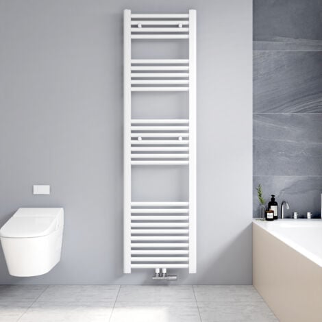 Badheizkörper SMYRNA Plus 1200x800mm - Weißer Handtuchtrockner Mit Standardanschluss