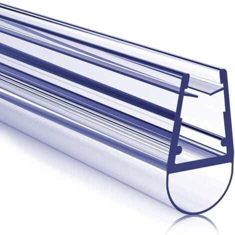 Meykoers Duschtür Dichtung 80cm dichtungen, Ersatzdichtung für 4-6mm Glasstärke, Bodendichtung Schwallschutz für Duschkabine