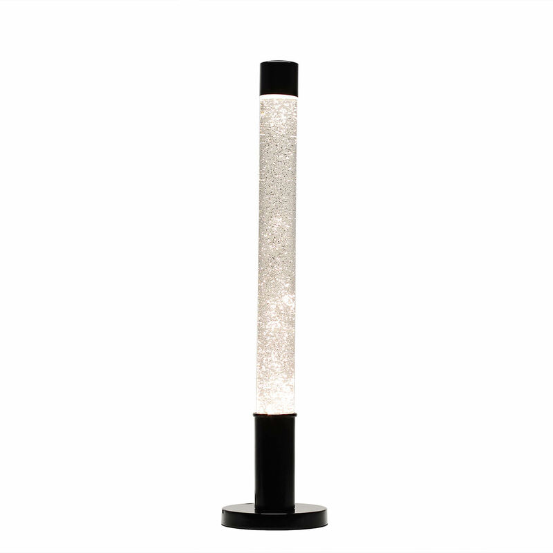 Lampe à lave XXL ALAN H:76 cm de conception rétro à paillettes