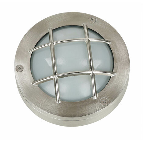 Applique extérieure ronde Ø 14 cm G9 IP64 cour jardin verre laiton massif Maritim Applique extérieure (1/5)