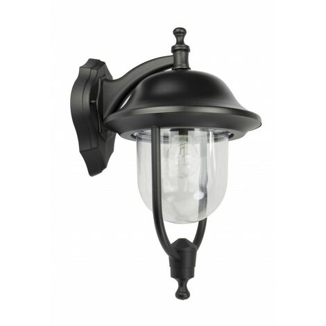 Applique extérieure Noir Rustique IP43 E27 Applique extérieure Maison (1/2)