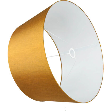 Abat-Jour, E27 Grand Abat-Jour Plissé Lampe De Table Abat-Jour En Tissu