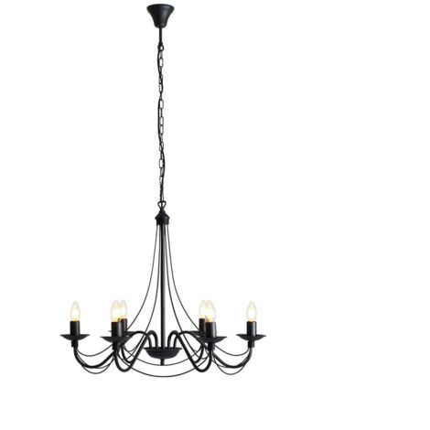 Lampe à suspension en métal L : 65 cm H : max. 108 cm Suspension ...