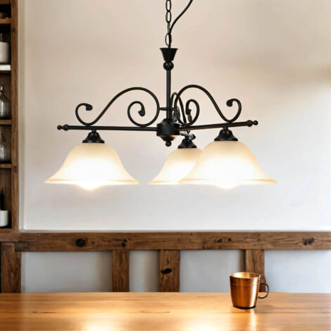 Lustre Mazzega De Murano, 3 Lumières
