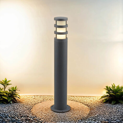 Borne lumineuse moderne en anthracite 65 cm - Anthracite (1/4)
