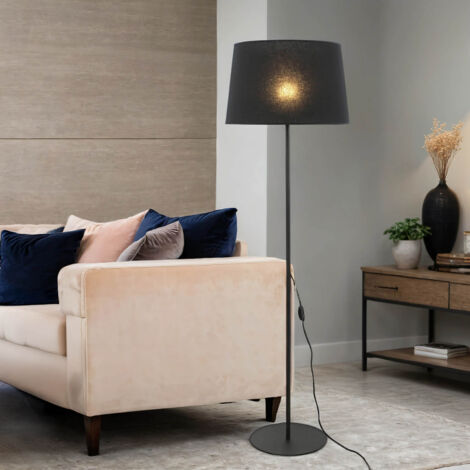 Lampe sur pied Maja Noir Moderne (1/5)