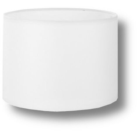 Tissu Abat-jour Blanc pour lampe de table Ø20cm BAHATI (1/2)