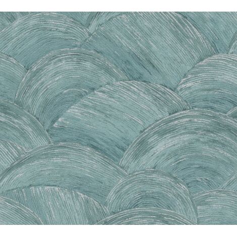 Papier peint Contemporain Bleu canard Metropolitan Stories 3 Travel Styles A.S. Création (1/5)