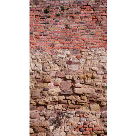Panoramique Brique Rouge The Wall 2 A.S. Création (1/3)